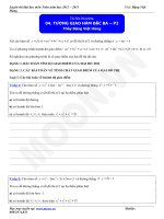 tương giao của đồ thị hàm số bậc 3 (1)
