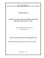 nghiên cứu kiến trúc hệ thống tích hợp điện toán đám mây và lbs