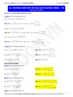 phương pháp đặt ẩn phụ giải phương trình (5)