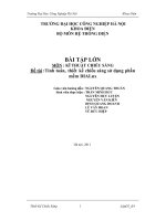 tính toán, thiết kế chiếu sáng sử dụng phần mềm dialux