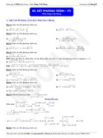 bài tập bất phương trình (3)