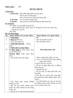 Giáo án khoa học lớp 5 HK2