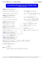 giải phương trình bằng phương pháp đánh giá