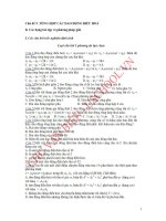 Dao động điều hòa  bài tập và phương pháp giải