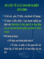 bài giảng luật kinh tế