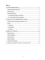 Đề tài: Phân tích thực trạng quản lý tài sản của Ngân hàng Vietcombank chi nhánh tại Hà Nội