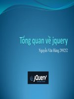 Tài liệu Jquery tiếng Việt dễ hiểu