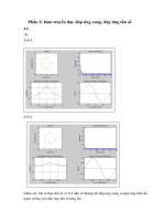 Xử lý tín hiệu số  Hàm tryền đạt, đáp ứng xung và đáp ứng tần số