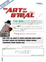 Hệ phương trình  phương pháp đánh giá