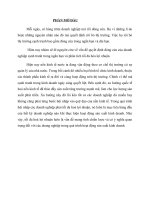 tiểu luận kinh tế vi mô