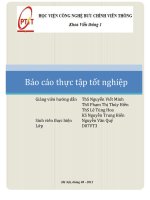 báo cáo thực tập tại trung tâm viễn thông huyện lục nam tỉnh bắc giang