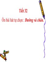 bài giảng âm nhạc 1 bài 32 tập biểu diễn bài hát tiếng chào theo em