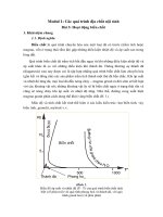 Các quá trình địa chất nội sinh bài 3 hoạt động biến chất