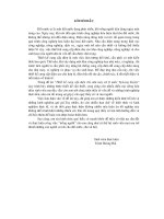 Thiết kế cung cấp điện cho nhà máy xử lý nước thành phố Long Xuyên