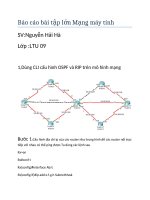 báo cáo bài tập lớn mạng máy tính