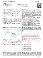 dao động điều hòa ôn thi đại học môn lý