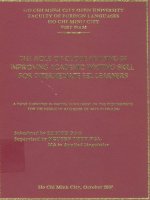 The role of close reading in improving academic writing skill for intermediate ESL learners