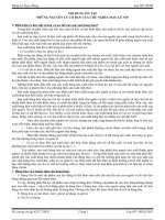 NỘI DUNG ôn tập NHỮNG NGUYÊN lý cơ bản của CHỦ NGHĨA MAC lê NIN