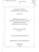 Thiết kế QMS theo ISO 9001 2000 nhằm nâng cao năng lực quản lý của NIPI (Viện nghiên cứu khoa học và thiết kế dầu khí Vietsovpetro)