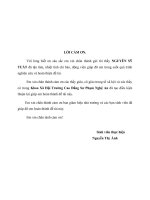 Công tác giáo dụchọc sinh cá biệt ở trường THCS Quỳnh Long - Quỳnh Lưu - Nghệ An