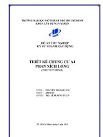 Thiết kế chung cư A4 Phan Xích Long