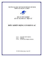 Điều khiển động cơ SERVO AC