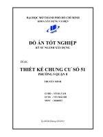 Thiết kế chung cư số 51 phường 5 quận 8