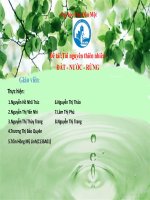 bài thuyết trình tài nguyên thiên nhiên đất nước rừng