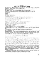 tìm hiểu về dược liệu