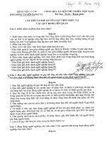 câu hỏi và đáp án thi công chức viên chức