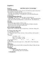 GIÁO ÁN TIẾNG ANH LỚP 6 CẢ NĂM