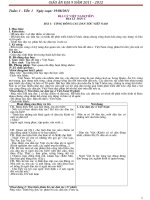 GIÁO ÁN ĐỊA LÝ LỚP 9 THEO CHƯƠNG TRÌNH GIẢM TẢI