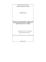 CHẾ TẠO VẬT LIỆU CdSeCdS CẤU TRÚC NANO DẠNG THANH, TETRAPOD VÀ NGHIÊN CỨU TÍNH CHẤT QUANG CỦA CHÚNG