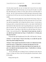 Hoàn thiện kế toán doanh thu, chi phí và xác định kết quả kinh doanh tại công ty cổ phần đầu tư và thương mại tổng hợp việt nam