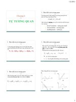 bài giảng kinh tế lượng chương 6 tự tương quan