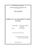 nghiên cứu, xây dựng biến tần kiểu ma trận