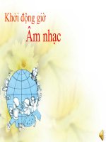 bài giảng âm nhạc 5 tiết 10 ôn tập bài hát những bông hoa những bài ca