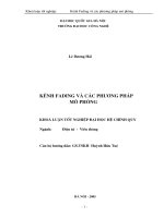 kênh fading và các phương pháp mô phỏng