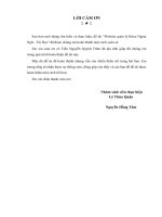 XÂY DỰNG VÀ THIẾT KẾ WEBSITE QUẢN LÝ KHOA NGOẠI NGỮ  TIN HỌC