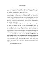 thực trạng sử dụng tải ba tại tuyến hà nội - nam định. đánh giá và lựa chọn phương thức tối ưu