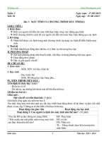 giáo án môn tin lớp 8