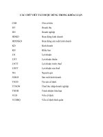 MỘT số đề XUẤT NHẰM NÂNG CAO HIỆU QUẢ sử DỤNG vốn cố ĐỊNH của CÔNG TY TNHH BAO bì VIỆT HƯNG