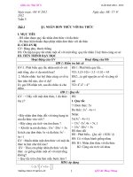 GIÁO ÁN ĐẠI SỐ LỚP 8 HỌC KÌ 1