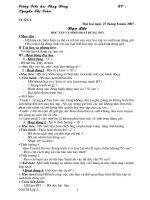 GIÁO ÁN CÁC MÔN LỚP 2 CẢ NĂM