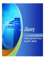 Tài liệu Jquery tiếng Việt