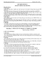 Giáo án Hoạt động giáo dục ngoài giờ lên lớp 9