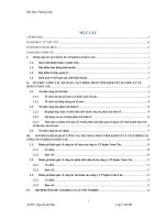 BÁO CÁO TỔ CHỨC CÔNG TÁC KẾ TOÁN, TÀI CHÍNH, PHÂN TÍCH KINH TẾ TẠI CÔNG TY CP KPLUS TOÀN CẦU