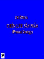 slide bài giảng marketing căn bản chương 6 chiến lược sản phẩm