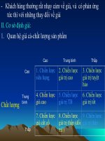 slide bài giảng marketing căn bản chương 5. chiến lược định giá