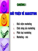 slide bài giảng marketing chương 1 giới thiệu về marketing